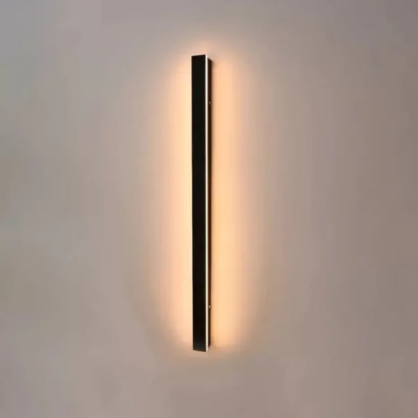 Aplica LED Exterior Saul 25W Alb Negru
