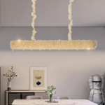 Candelabru Cristal, PRAGA Imperio, 35W, 96cm, Lumina Rece/Calda/Neutra, Auriu, Inaltime Reglabila