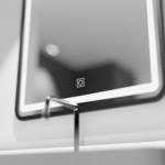 Oglinda LED Rectangulara, 60x80cm, Ombra Basic Touch - imagine 2