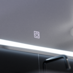 Oglinda LED Rectangulara, 80x60cm, FRAME Basic Touch - imagine 2