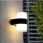 Aplica LED Exterior MIRA, 2 Surse de lumina, Lumina Calda, Negru - imagine 4