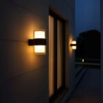 Aplica LED Exterior MIRA, 2 Surse de lumina, Lumina Calda, Negru - imagine 2
