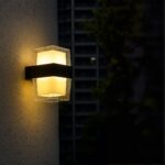 Aplica LED Exterior AMIRA, 2 Surse de lumina, Lumina Calda, Negru - imagine 3
