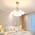 Lustra MODERNA LOFT Bagliore, Glob, 11xE27, Inaltime Reglabila, Auriu - imagine 2
