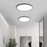 Plafoniera LED SOLIS 37cm 33W Lumina Rece Negru - imagine 3