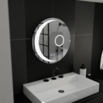 Oglinda LED Rotunda, 70cm, Orbis Touch, Sistem Dezaburire, Dimabila - imagine 4