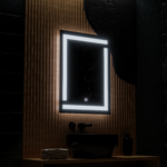 Oglinda LED Giga, 60x80cm, 14W, Touch, Lumina 6000K - imagine 3