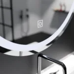 Oglinda LED Rotunda, 70cm, Basic Touch - imagine 2