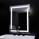 Oglinda LED Giga, 60x80cm, 14W, Touch, Lumina 6000K - imagine 4