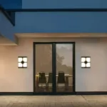 Aplica LED Exterior Timeea, 18W, Negru, 3000K - imagine 4