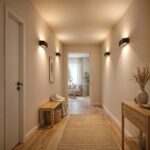 Aplica LED Exterior Ellis, 6W, 6 Surse de lumina, Lumina Calda, Negru - imagine 3